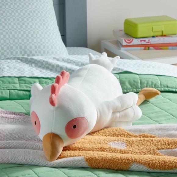 Pillowfort weighted sensory plush chicken NWT Ships same day - Picture 3 of 3